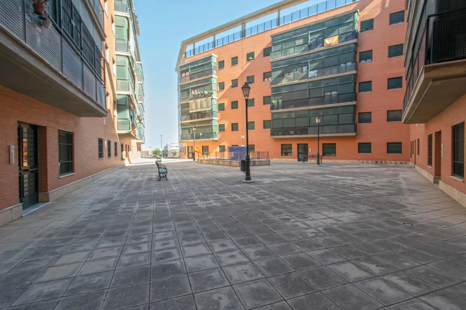 Exterior view of Flat for sale in Camas  with Air Conditioner, Heating and Terrace