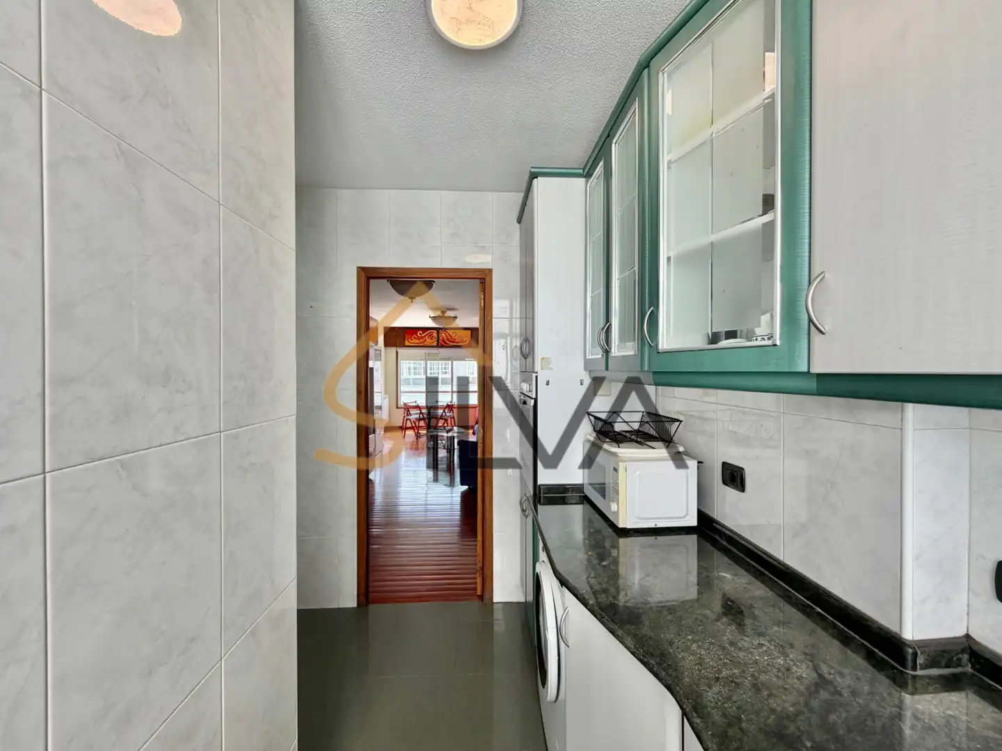 Cocina de Piso en venta en Lugo con Calefacción, Trastero y Amueblado