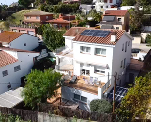 Vista exterior de Casa o xalet en venda en Sant Vicenç de Montalt amb Aire condicionat, Calefacció i Jardí privat