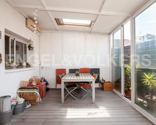 Terrace of Single-family semi-detached for sale in  Barcelona Capital  with Air Conditioner, Heating and Terrace