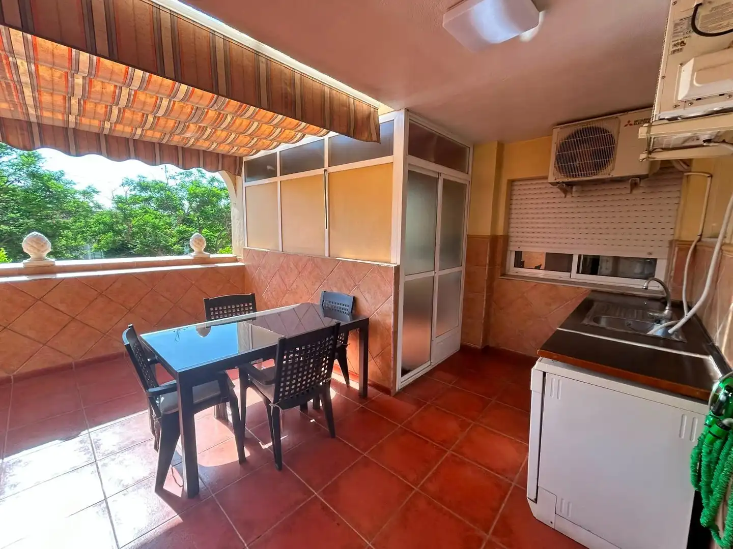 Terrace of Flat for sale in El Ejido  with Air Conditioner and Terrace