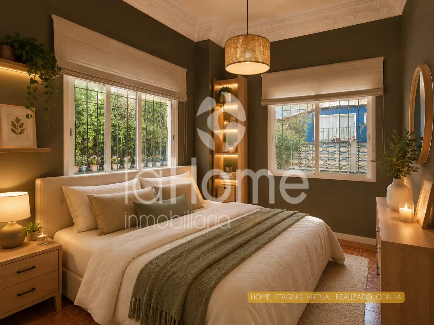 Schlafzimmer von Haus oder Chalet zum Verkauf in Paterna mit Klimaanlage, Privatgarten und Terrasse