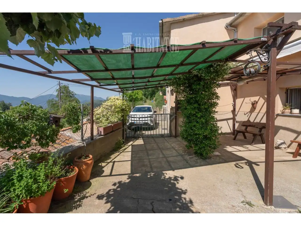 Terrace of Houses for sale in Sant Hilari Sacalm  with Air Conditioner, Heating and Private garden