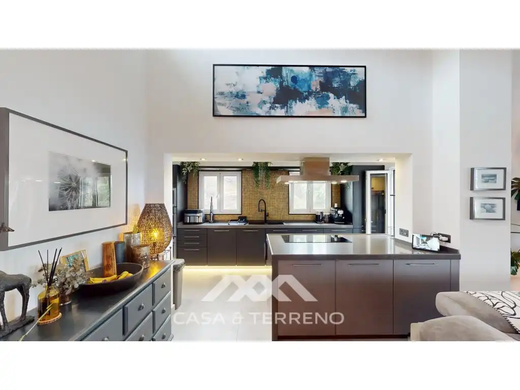 Cocina de Casa o chalet en venta en Algarrobo con Aire acondicionado, Calefacción y Jardín privado