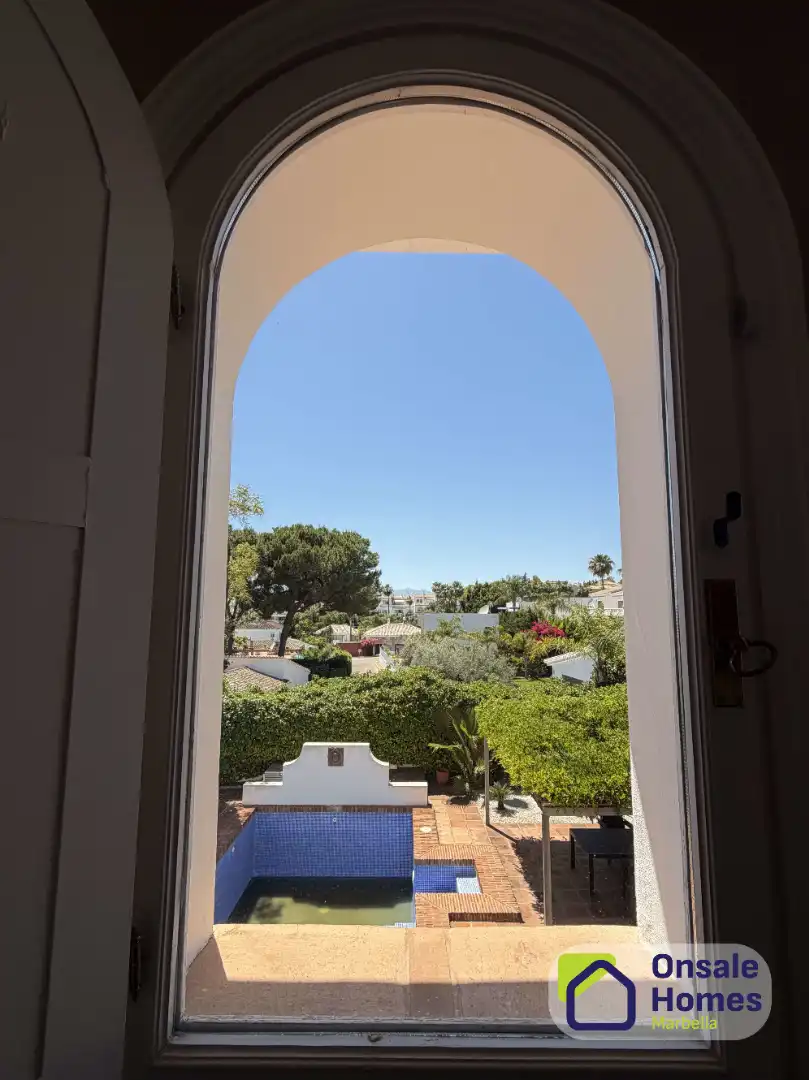 Garden of Houses for rent in Marbella  with Air Conditioner, Private garden and Terrace