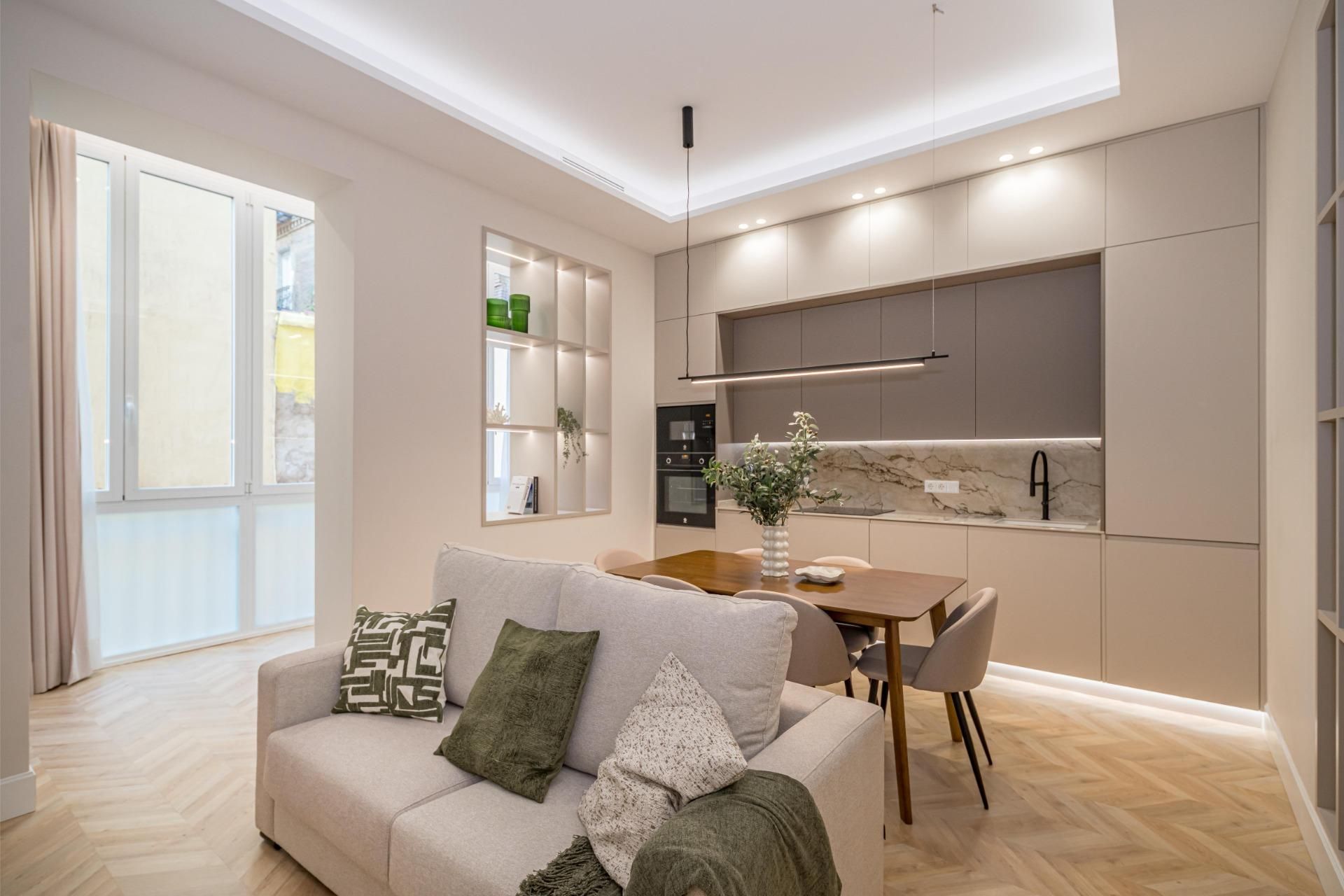 Sala d'estar de Planta baixa en venda en  Madrid Capital amb Aire condicionat, Calefacció i Terrassa