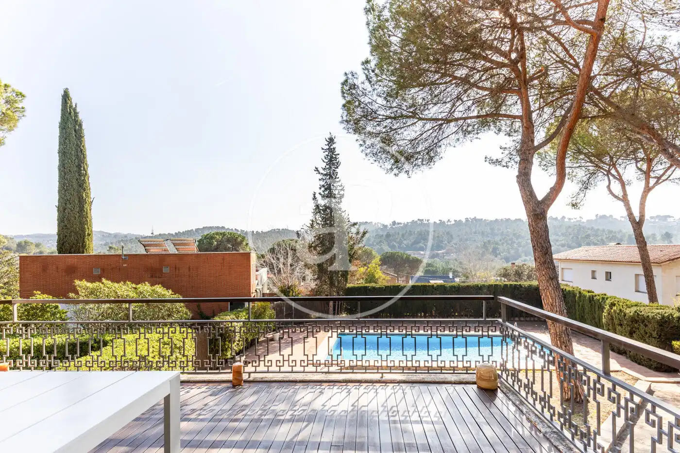 Garden of Houses for sale in Sant Cugat del Vallès  with Air Conditioner, Heating and Private garden