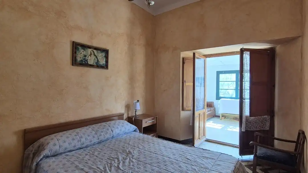 Schlafzimmer von Haus oder Chalet zum Verkauf in Puente la Reina / Gares mit Privatgarten, Terrasse und Möbliert