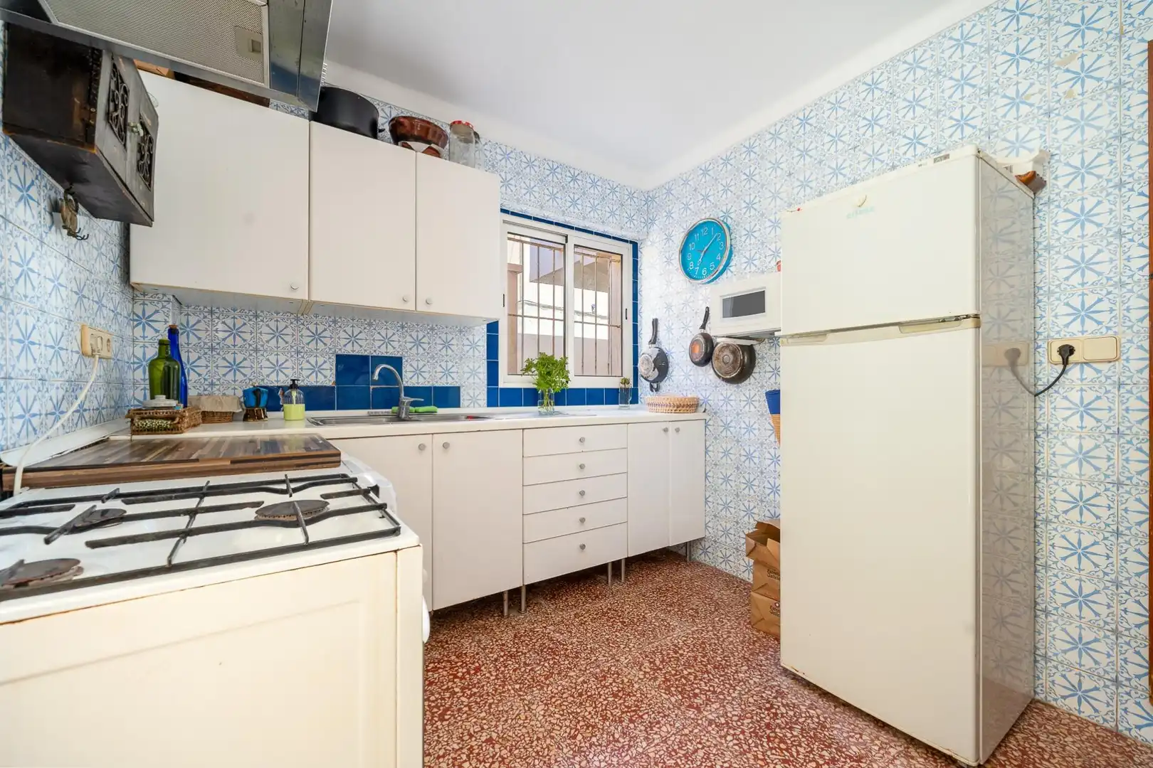 Cocina de Planta baja en venta en  Palma de Mallorca con Aire acondicionado, Terraza y Trastero