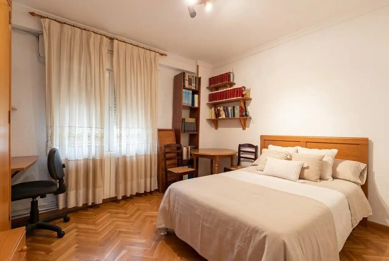 Bedroom of Flat for sale in Villa de Vallecas