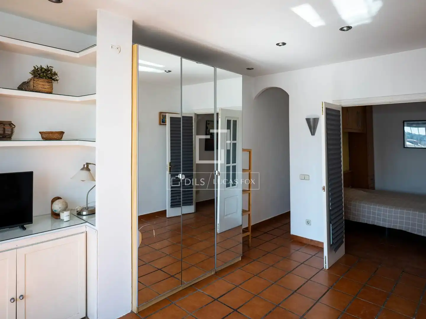 Dachboden zur Miete in Madrid mit Klimaanlage, Heizung und Terrasse