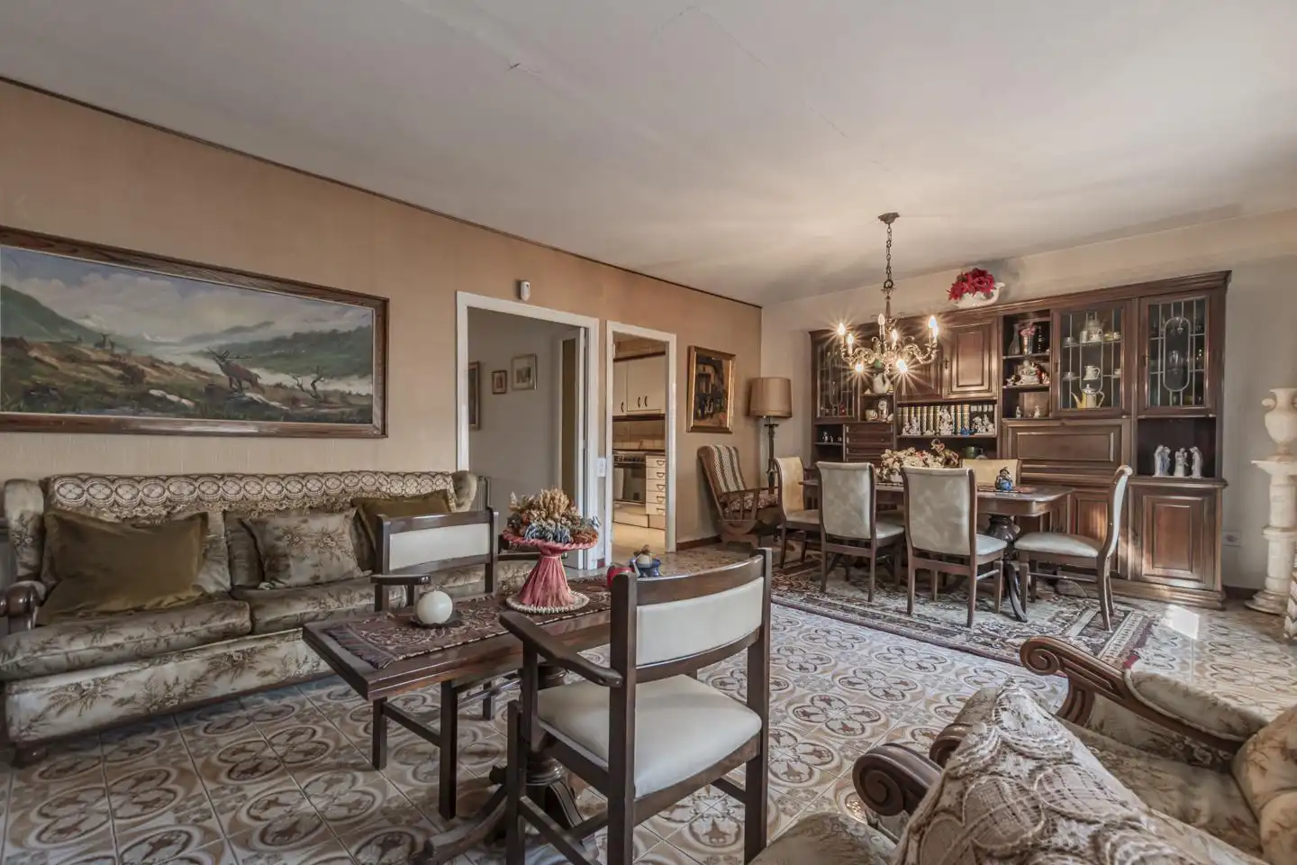 Living room of Flat for sale in Terrassa  with Terrace and Balcony
