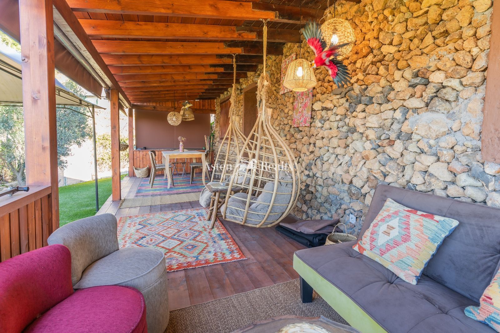 Terrassa de Casa o xalet en venda en Granadilla de Abona amb Aire condicionat, Terrassa i Piscina