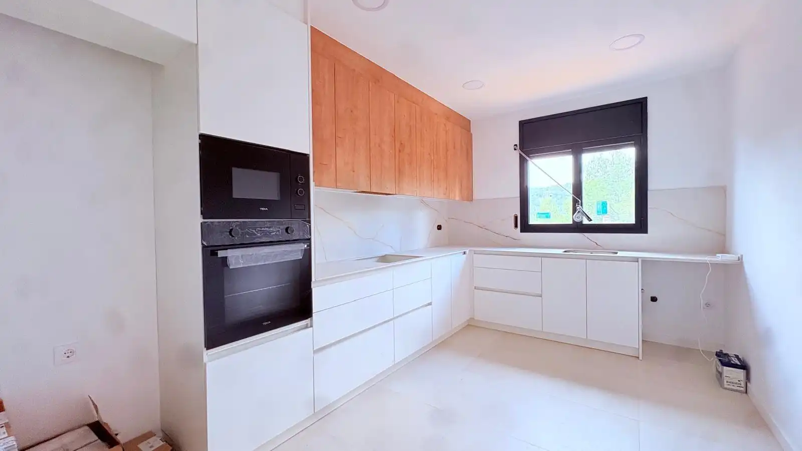 Cocina de Casa o chalet en venta en Castellar del Vallès con Calefacción, Parquet y Terraza
