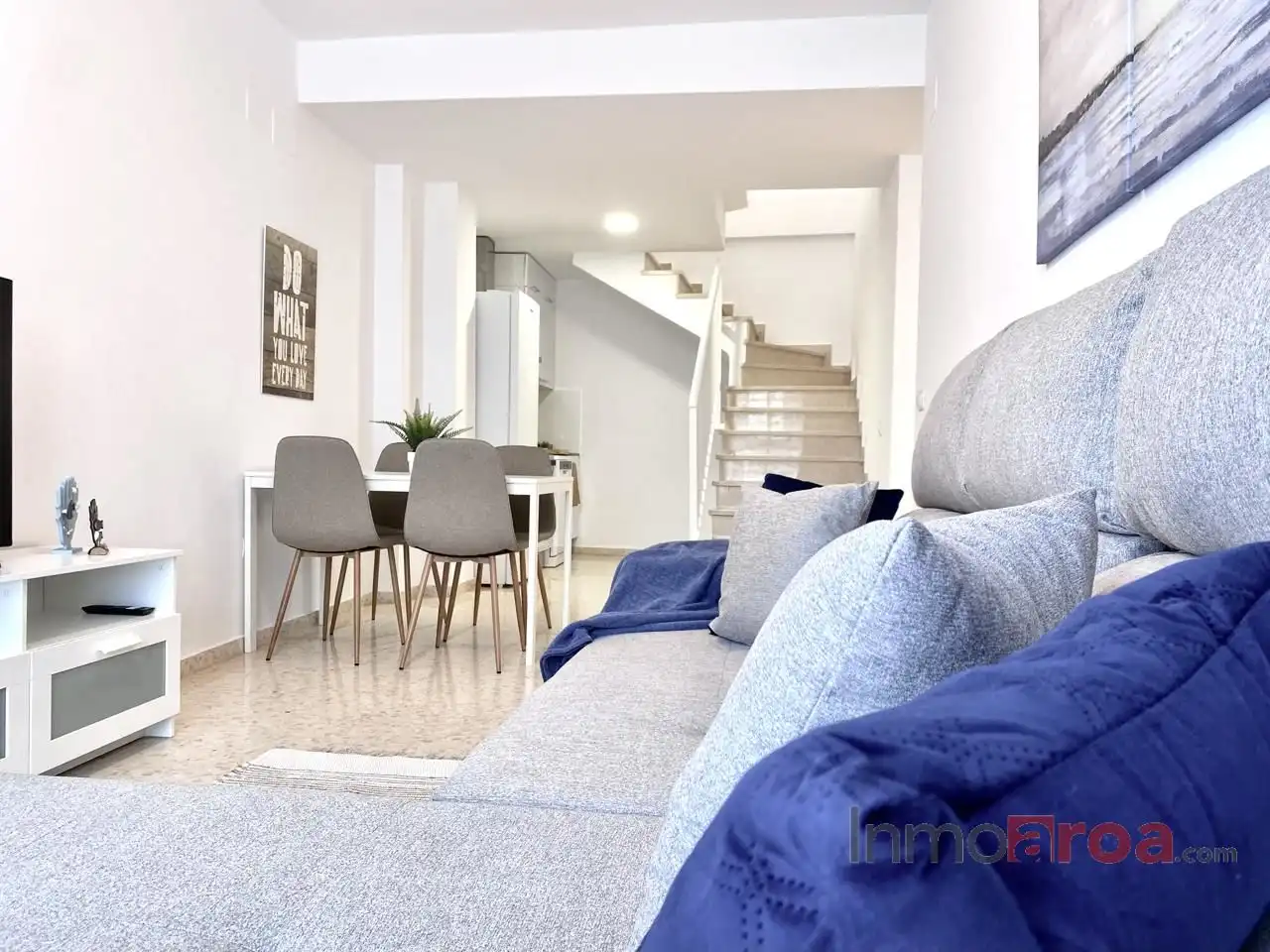 Wohnzimmer von Maisonette zum Verkauf in Puçol mit Klimaanlage, Heizung und Terrasse