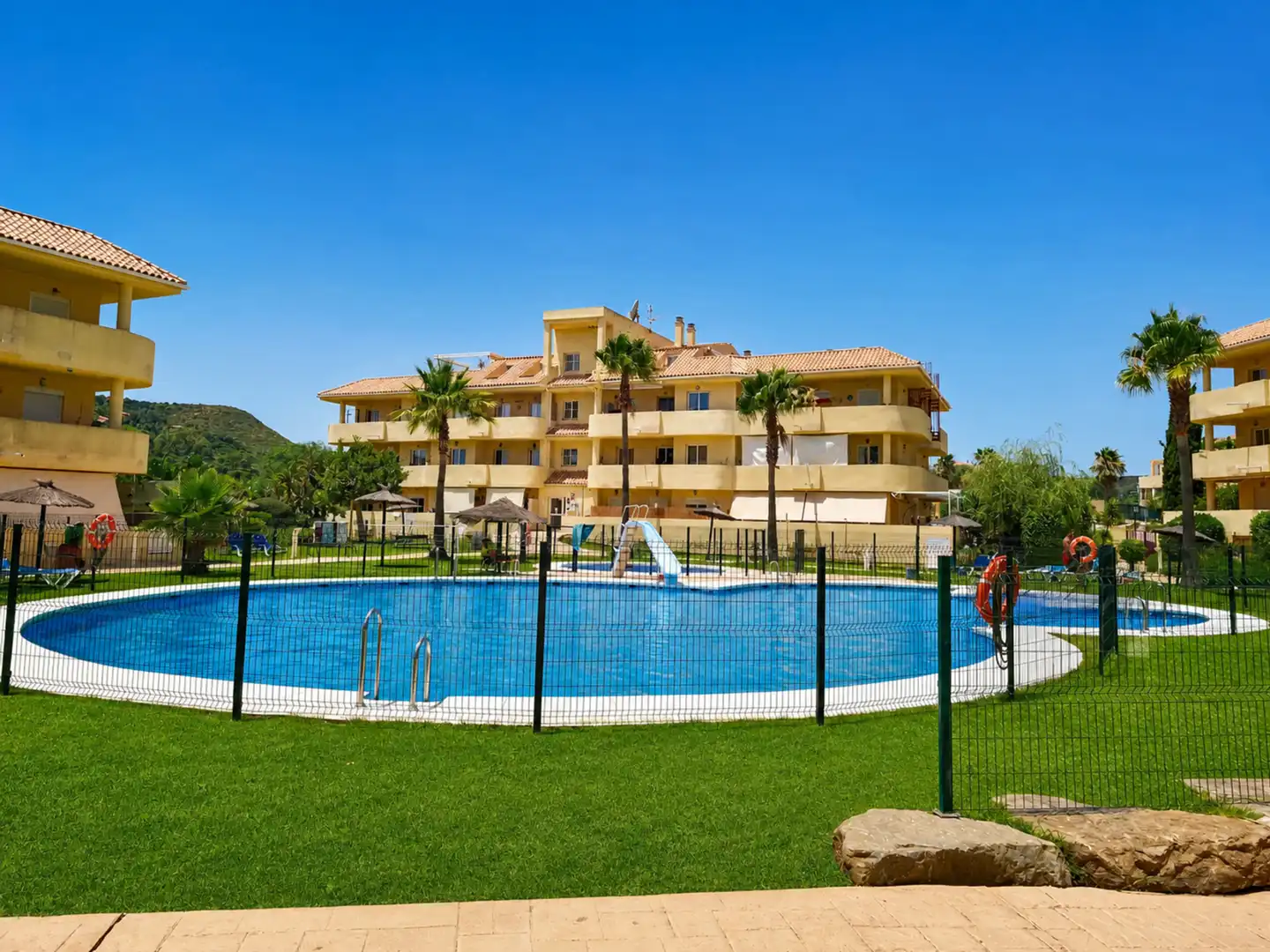 Swimming pool of Attic for sale in Manilva  with Air Conditioner, Terrace and Swimming Pool