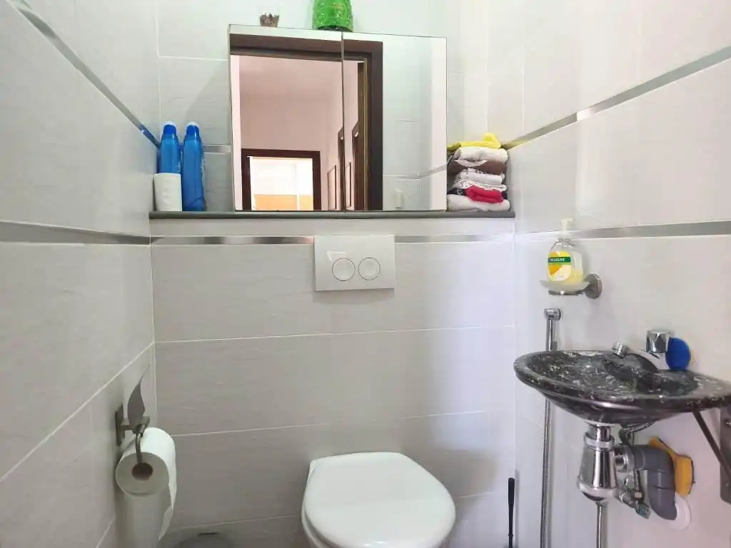 Badezimmer von Haus oder Chalet zum Verkauf in Cartagena mit Klimaanlage, Heizung und Privatgarten