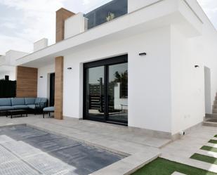 Vista exterior de Casa adosada en venda en Torre-Pacheco amb Terrassa, Piscina i Balcó