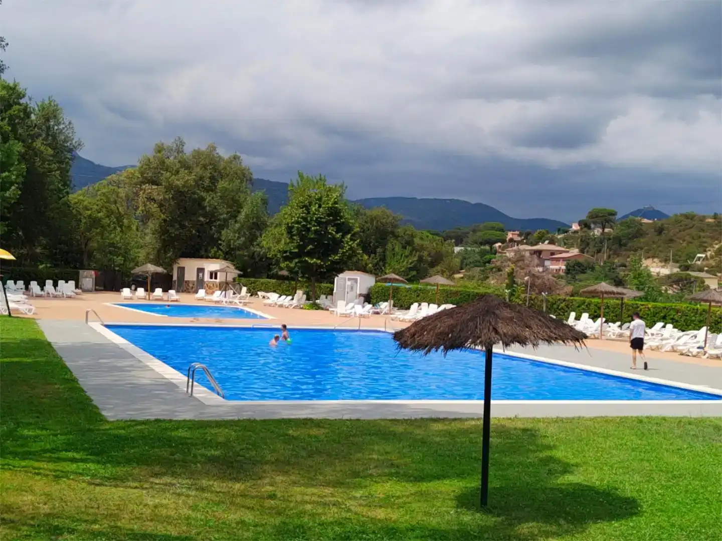 Piscina de Casa o xalet en venda en Riells i Viabrea amb Aire condicionat i Piscina
