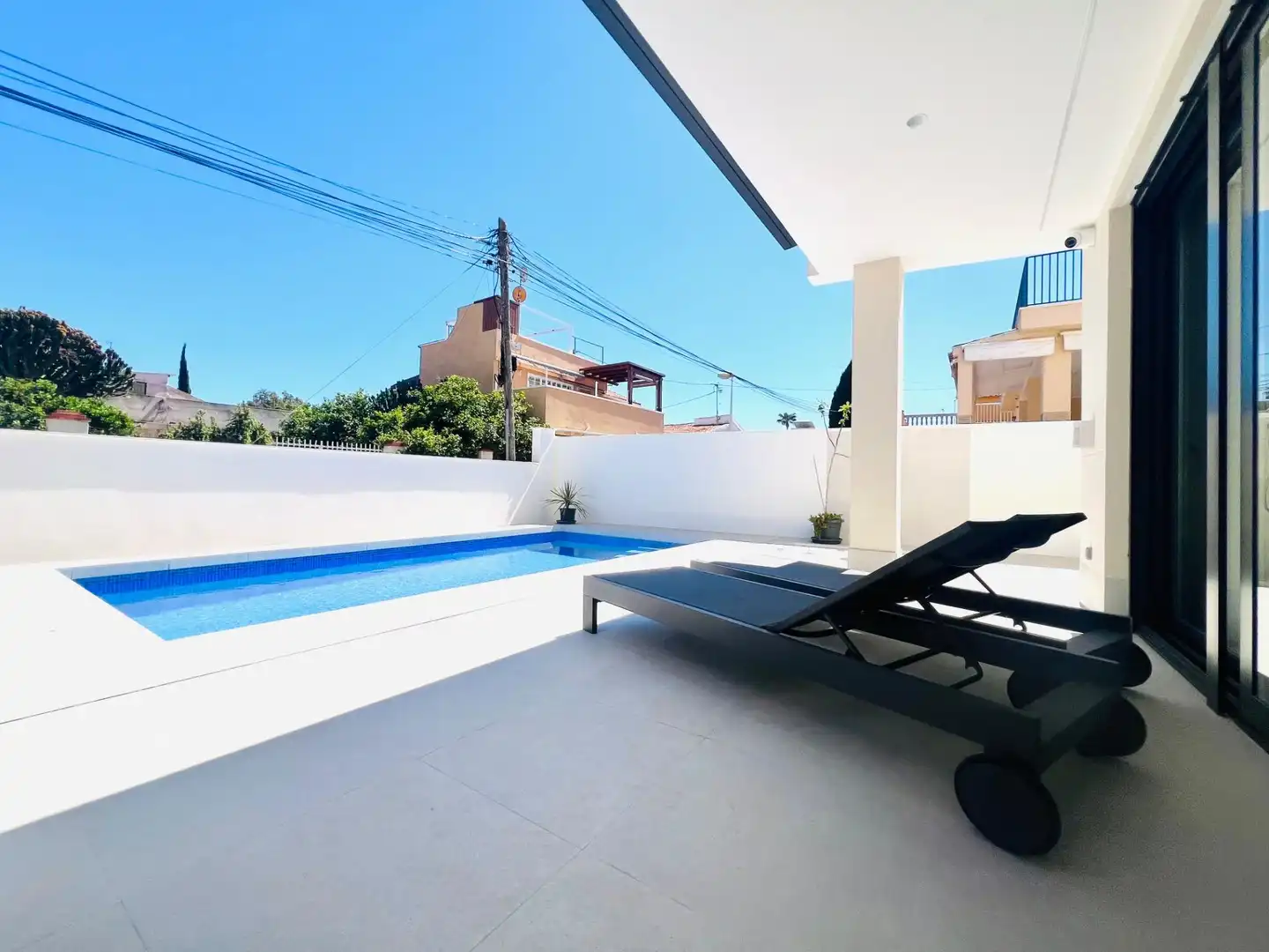 Piscina de Casa o chalet en venta en Guardamar del Segura con Calefacción, Jardín privado y Terraza