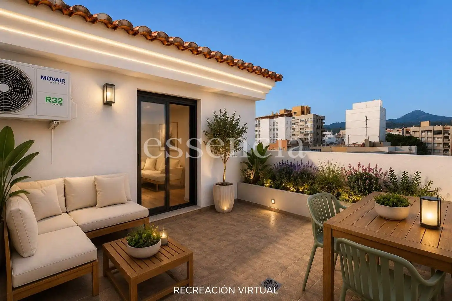 Terrace of Attic for sale in Gandia  with Air Conditioner, Heating and Terrace