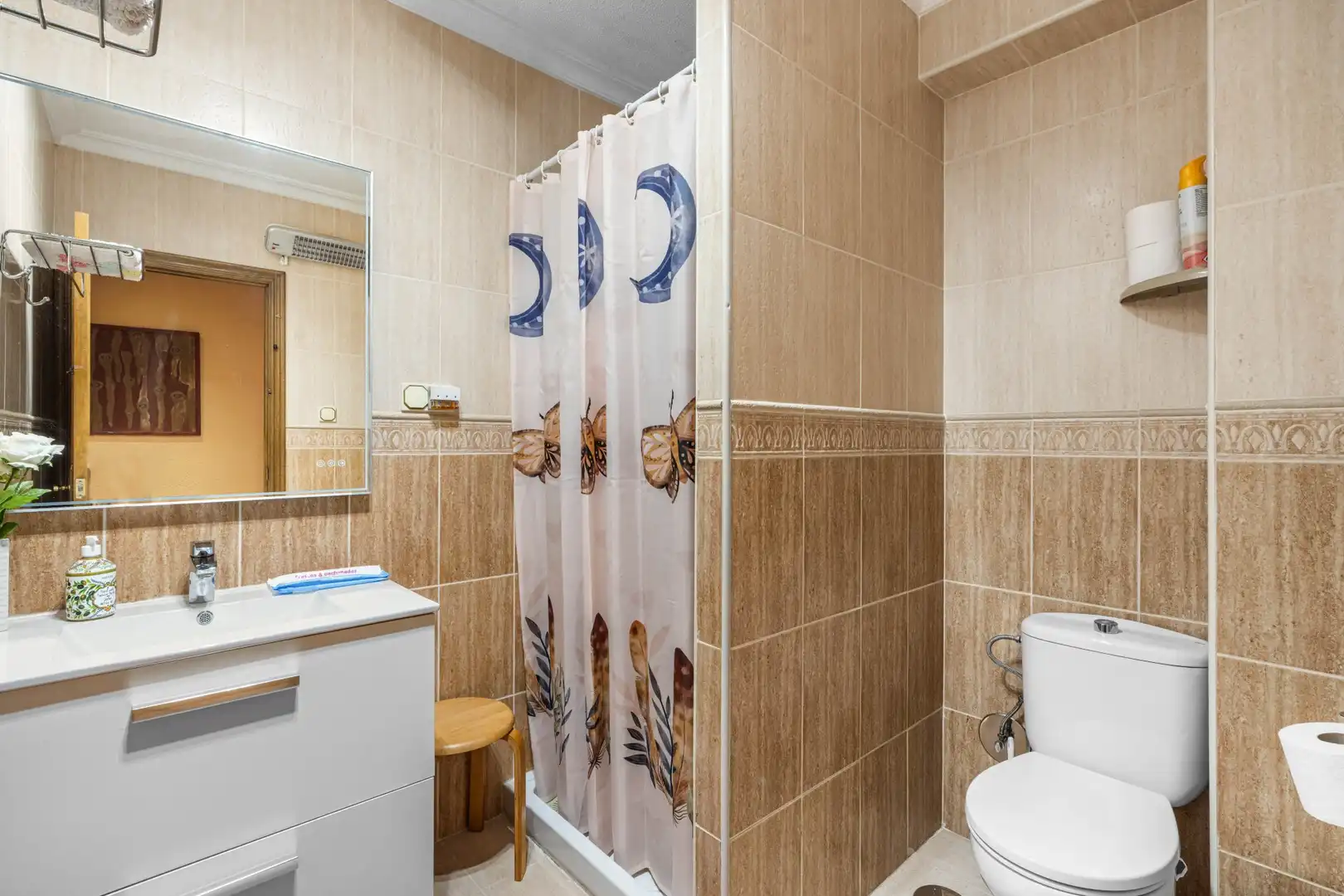 Bany de Casa o xalet en venda en Elche / Elx amb Aire condicionat, Jardí privat i Terrassa