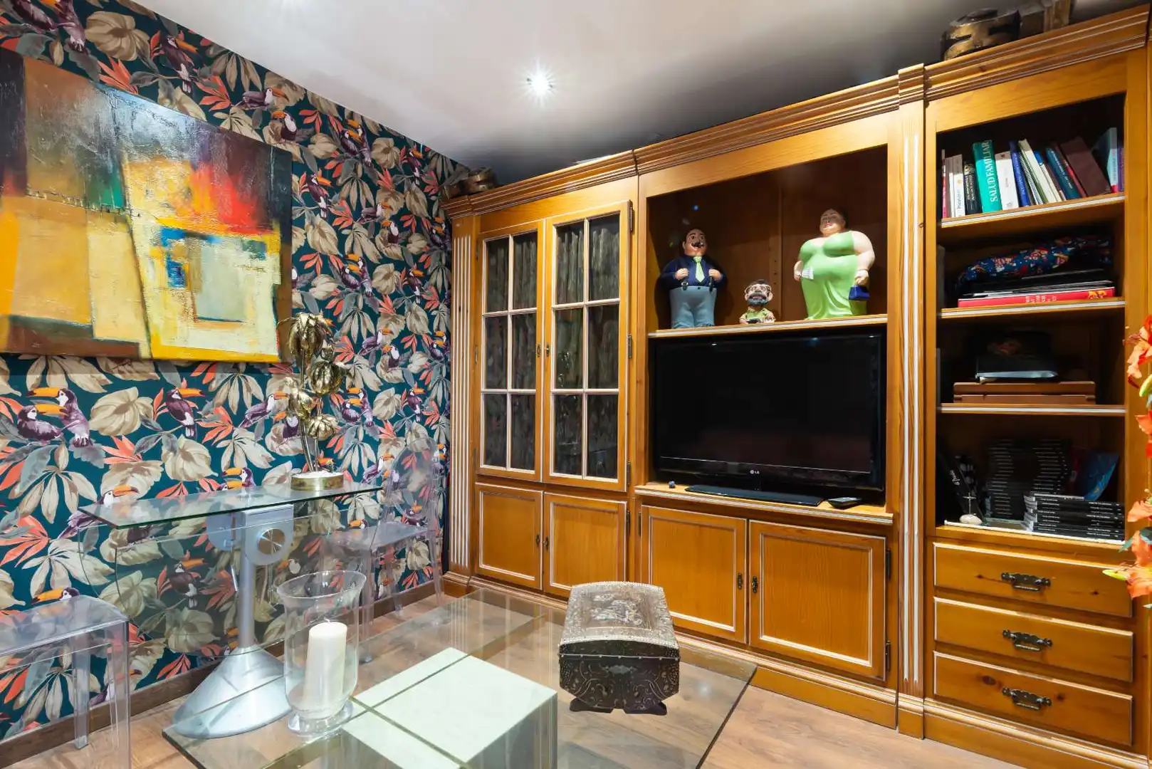 Living room of Attic for sale in Madrid  with Heating, Terrace and Storage room