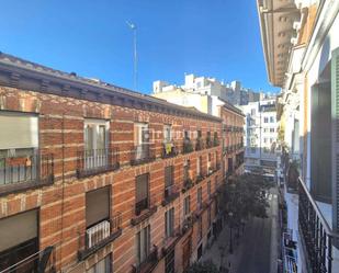 Exterior view of Flat for sale in  Madrid Capital  with Air Conditioner, Heating and Parquet flooring