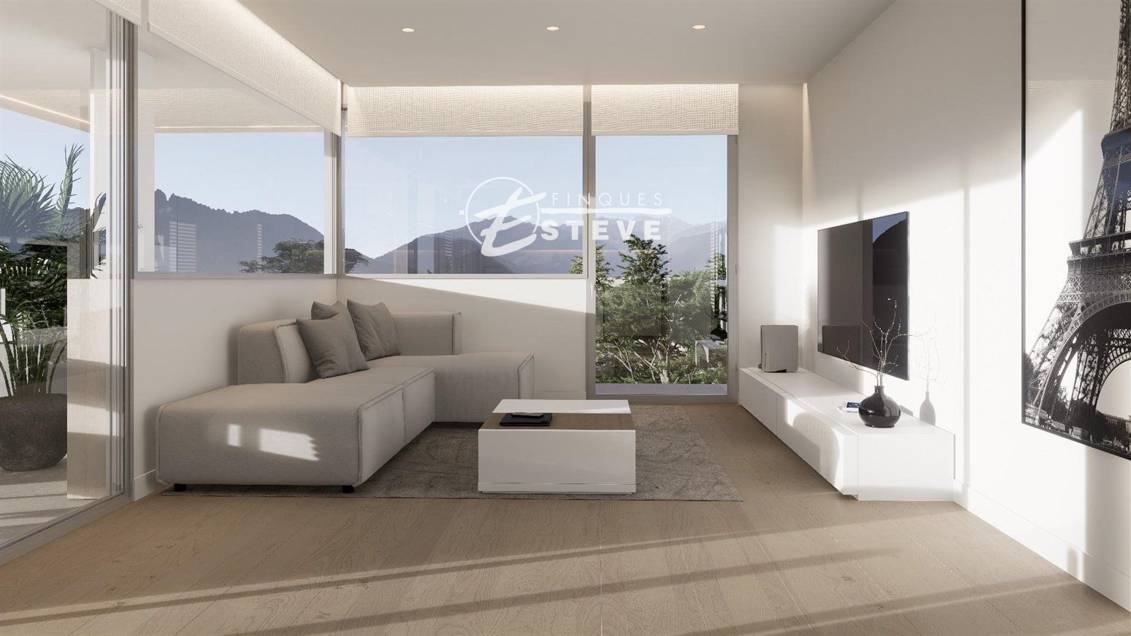 Sala d'estar de Pis en venda en Cunit amb Aire condicionat, Calefacció i Terrassa