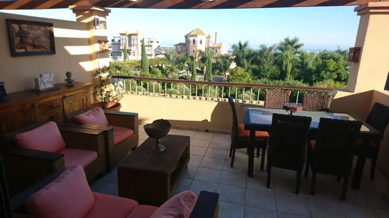 Terraza de Dúplex en venta en Benahavís con Aire acondicionado, Parquet y Terraza