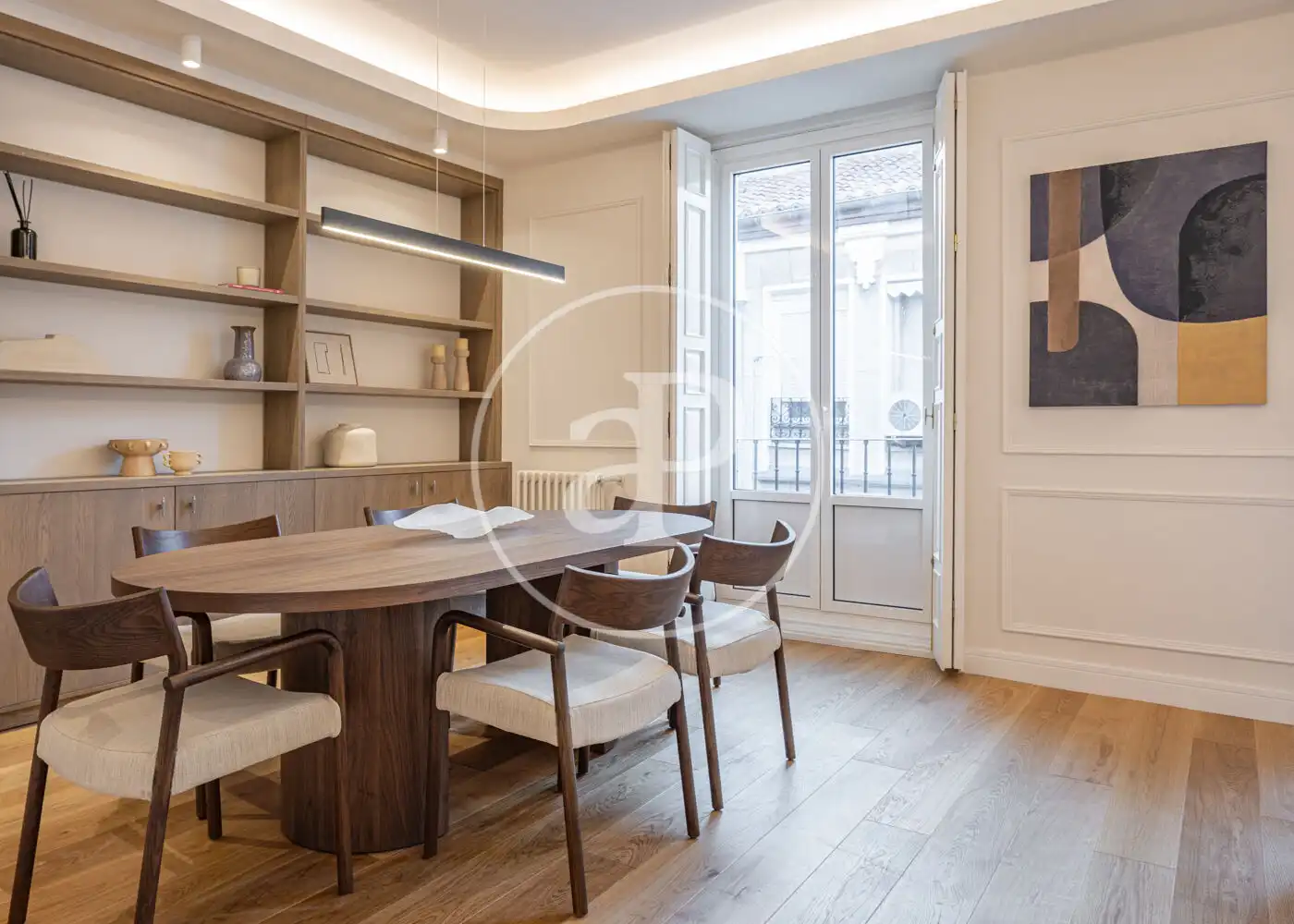 Esszimmer von Wohnung zum Verkauf in Madrid mit Klimaanlage, Heizung und Möbliert