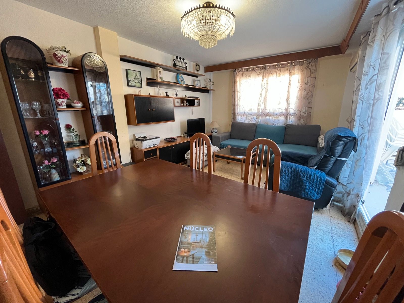 Sala d'estar de Àtic en venda en Sagunto / Sagunt amb Aire condicionat, Calefacció i Terrassa