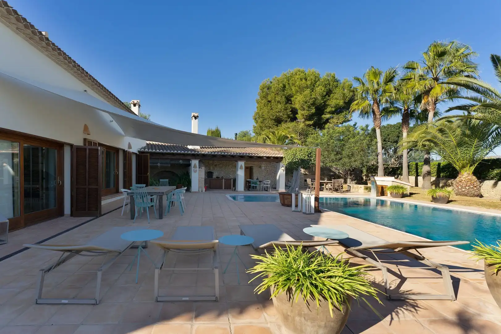 Jardí de Casa o xalet en venda en Jávea / Xàbia amb Aire condicionat, Jardí privat i Terrassa