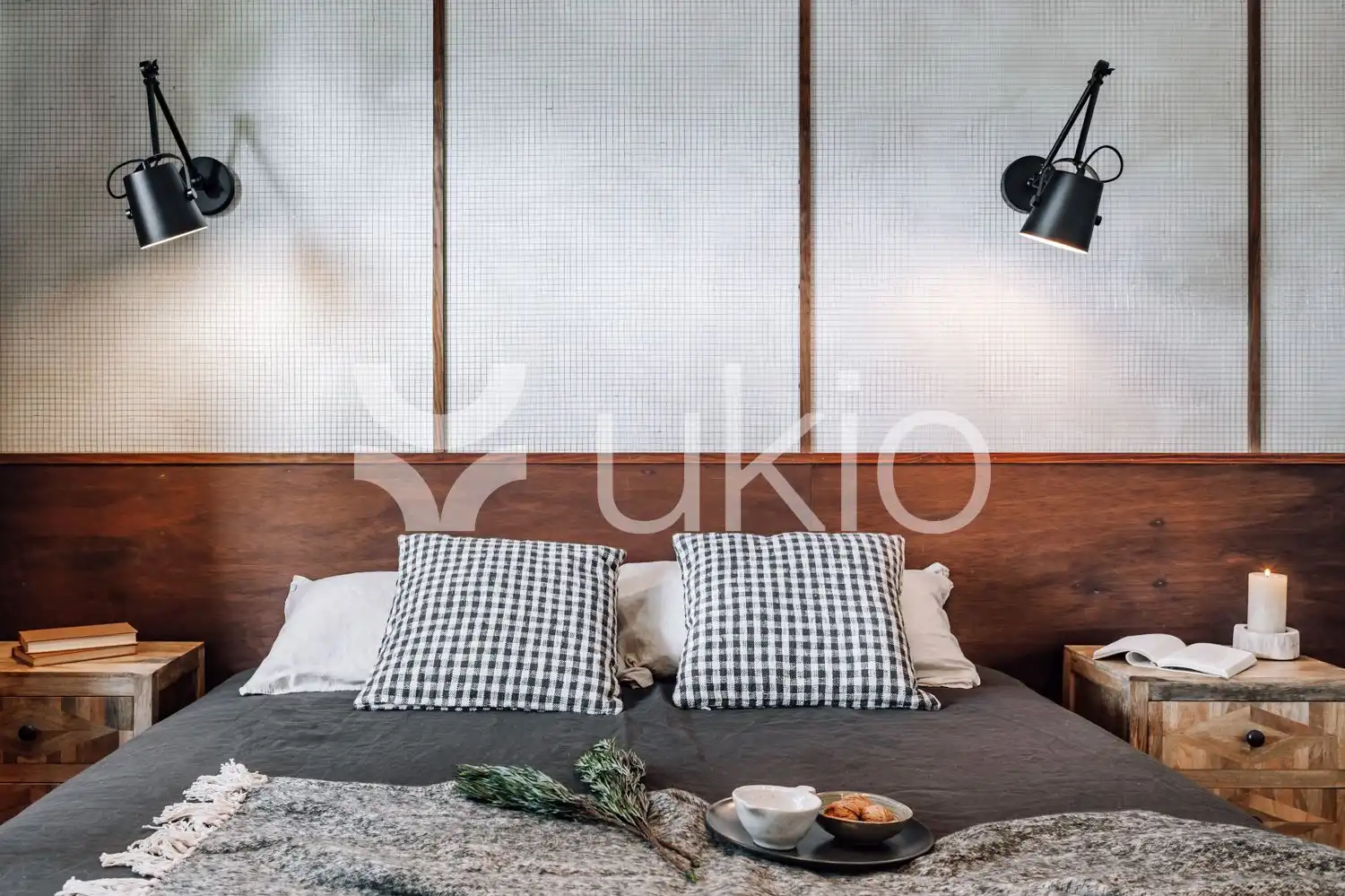 Habitación de Apartamento de alquiler en Barcelona con Aire acondicionado, Calefacción y Amueblado