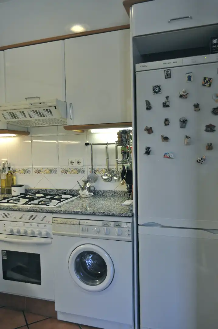 Cocina de Apartamento en venta en Valencia con Aire acondicionado, Calefacción y Horno