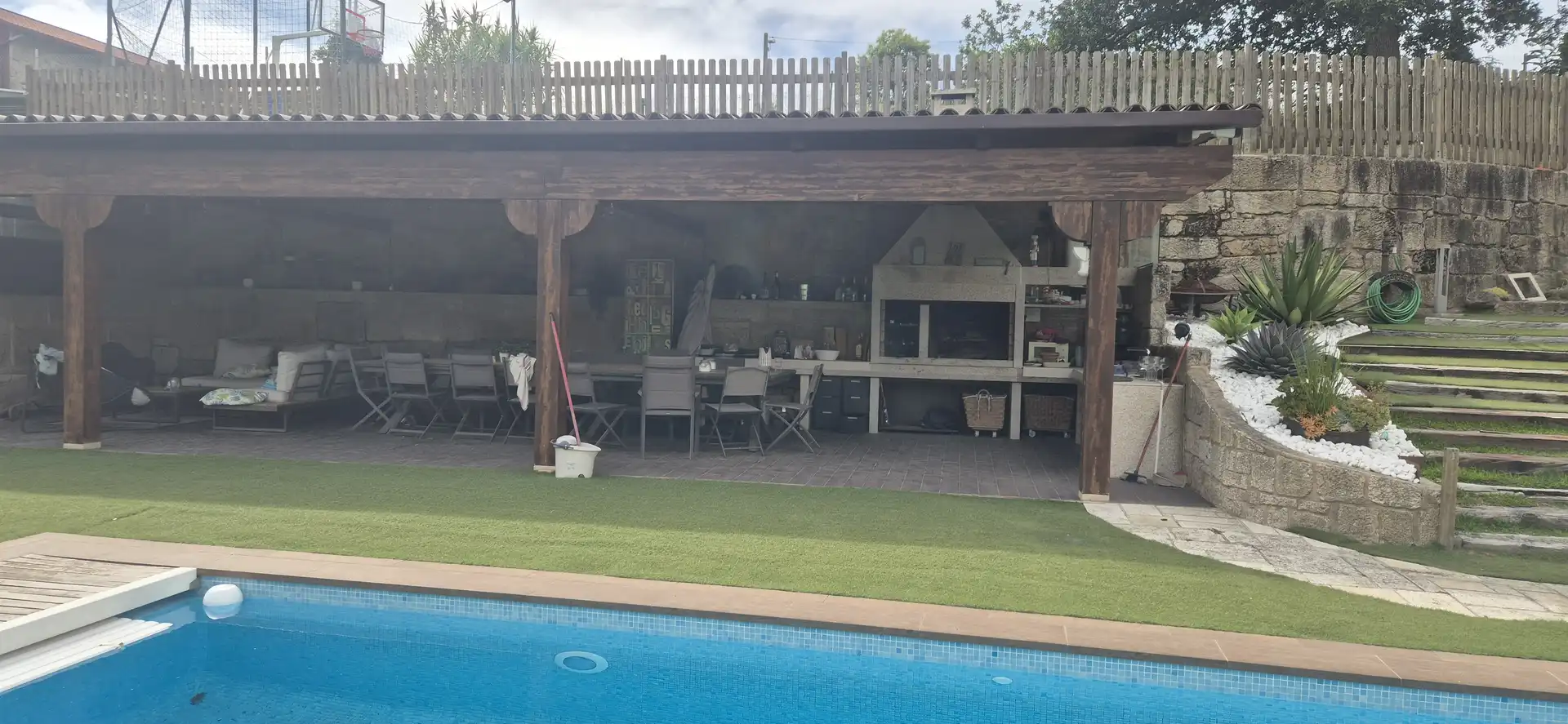 Terraza de Casa o chalet en venta en Vigo  con Aire acondicionado, Calefacción y Jardín privado