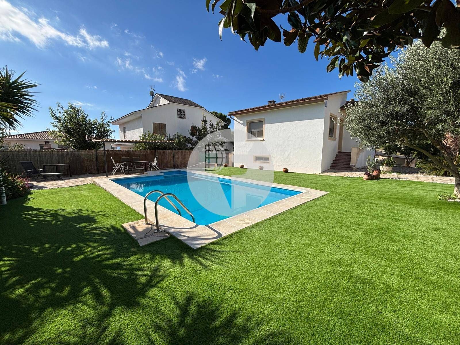 Swimming pool of House or chalet for sale in Caldes de Montbui  with Air Conditioner, Heating and Terrace