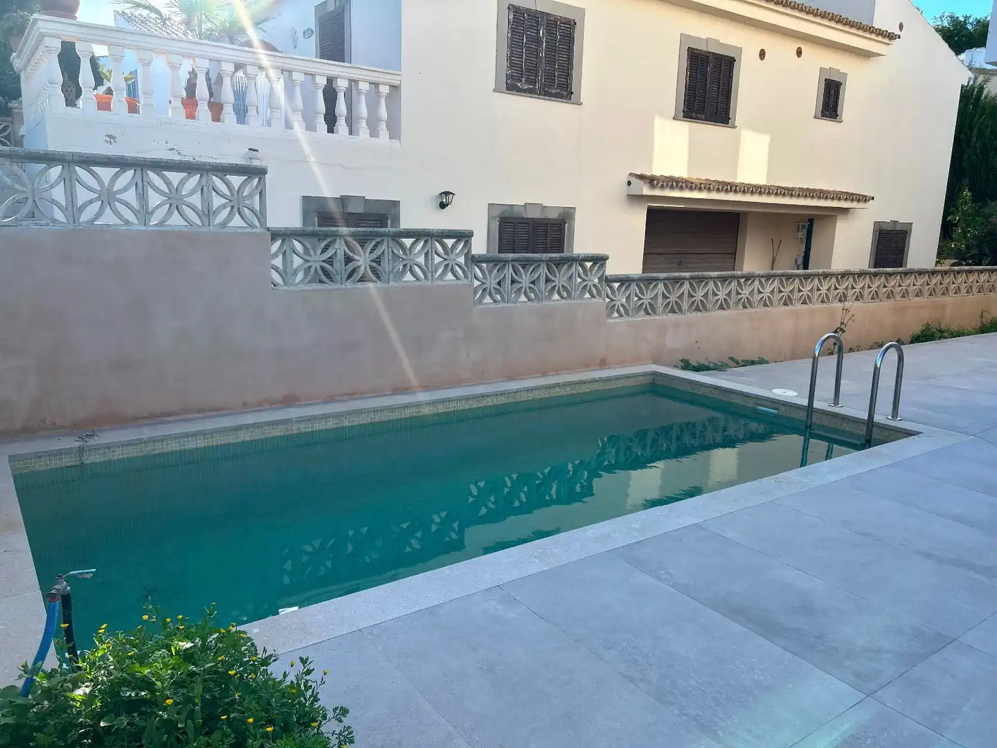 Piscina de Casa o chalet en venta en Santa Margalida con Aire acondicionado, Calefacción y Jardín privado