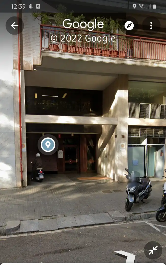 Vista exterior de Garaje de alquiler en Barcelona