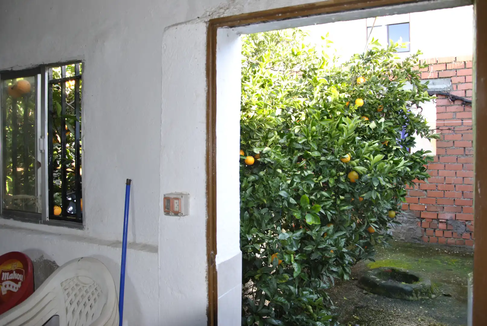 Jardín de Casa adosada en venta en Alagón del Río con Aire acondicionado, Calefacción y Jardín privado