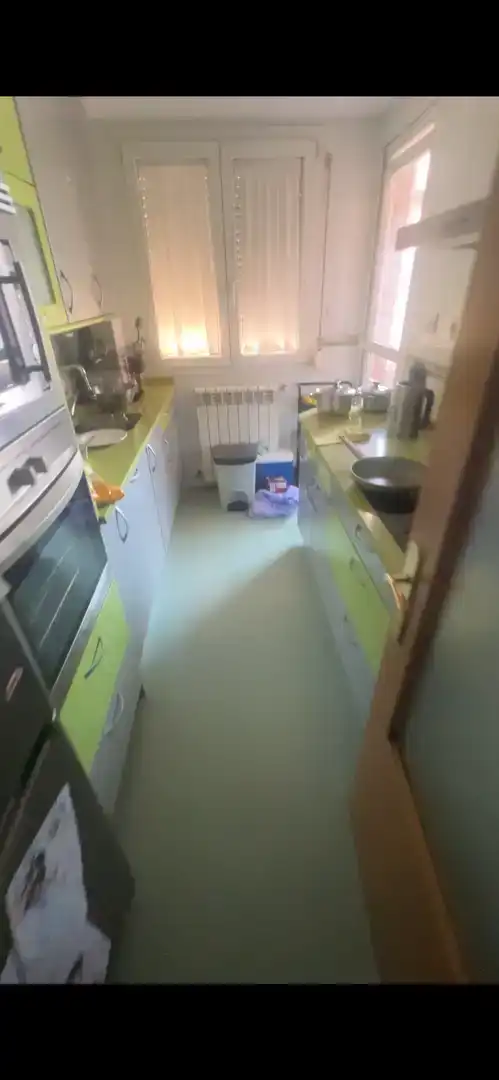 Kitchen of Flat for rent in Parla  with Parquet flooring, Swimming Pool and Furnished
