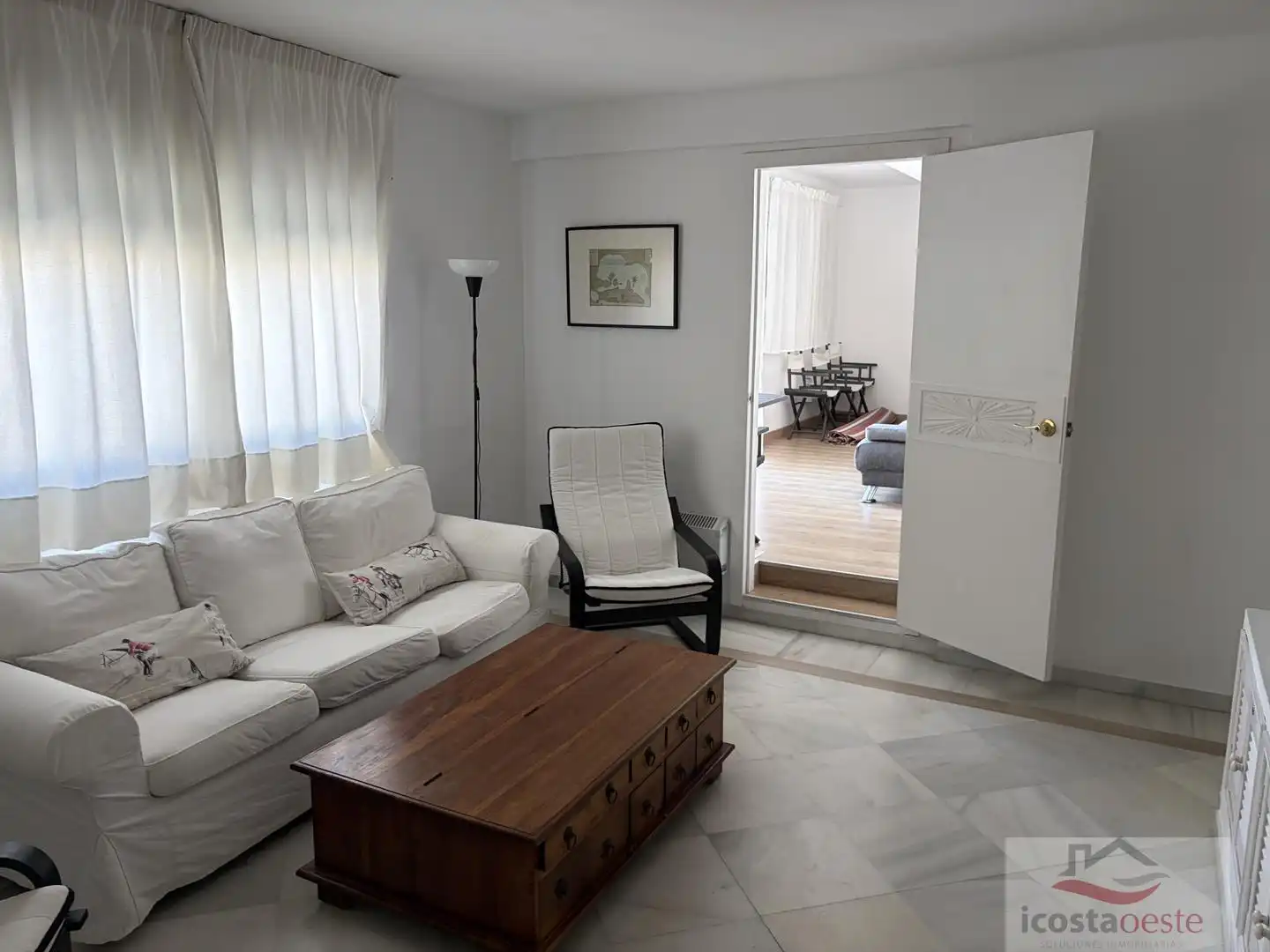 Wohnzimmer von Dachboden zum Verkauf in Cádiz mit Klimaanlage, Heizung und Terrasse