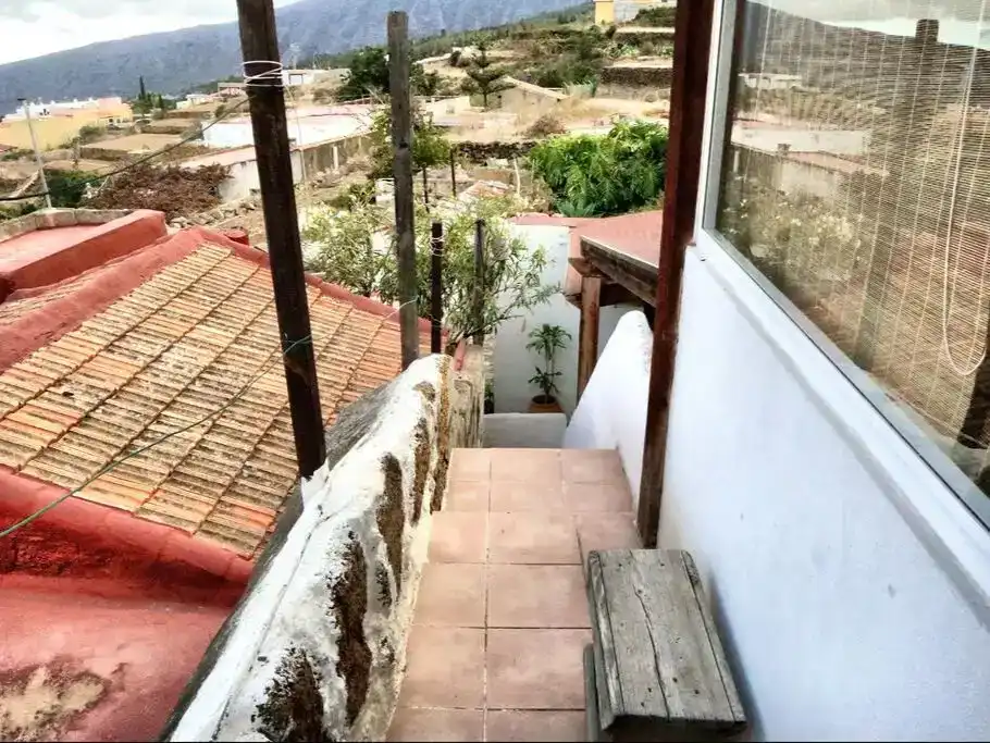 Balcony of Detached homes for rent in Arafo  with Private garden, Parquet flooring and Furnished