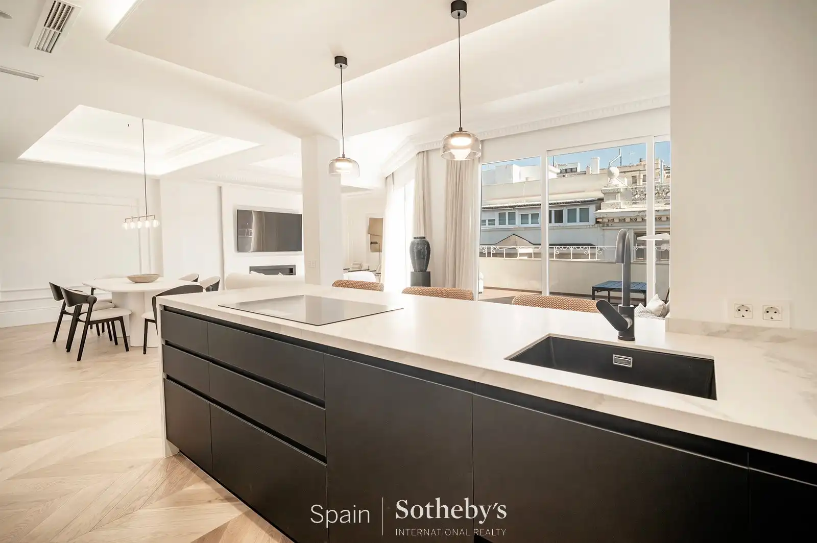 Cuina de Apartament en venda en Madrid amb Aire condicionat, Calefacció i Terrassa
