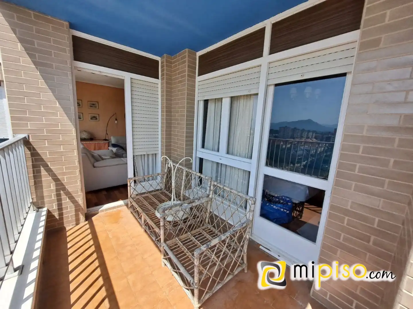 Balcony of Flat for rent in Laredo  with Terrace and Furnished