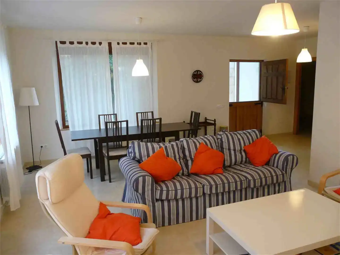 Sala de estar de Casa o chalet de alquiler en Ruiloba con Jardín privado, Amueblado y Balcón