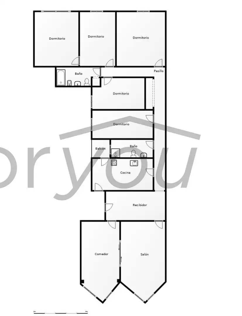Piso con ascensor en venta en PERAL, ISAAC, imagen 43