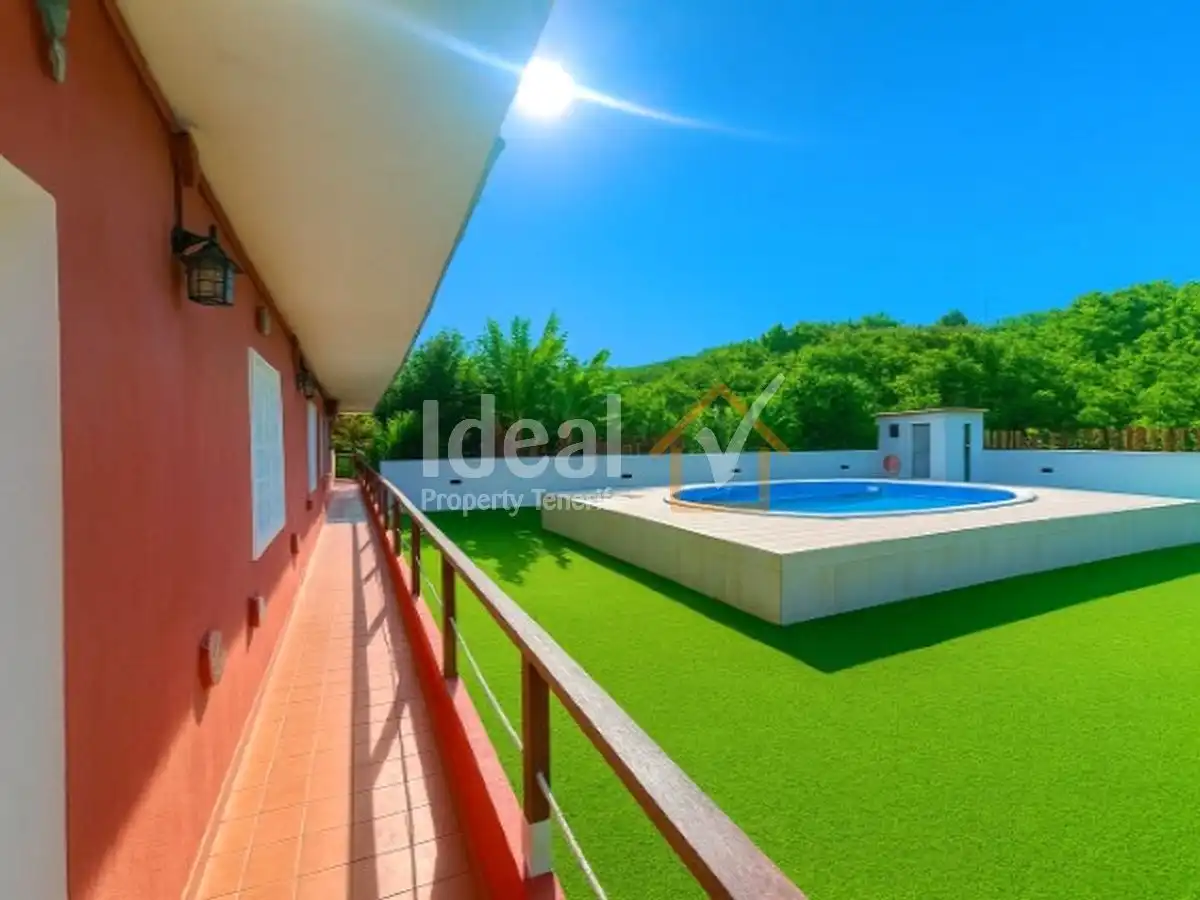 Terrace of Houses for sale in El Rosario  with Private garden, Terrace and Swimming Pool