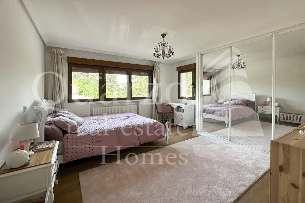 Bedroom of Houses for sale in Villaviciosa de Odón  with Air Conditioner, Heating and Private garden