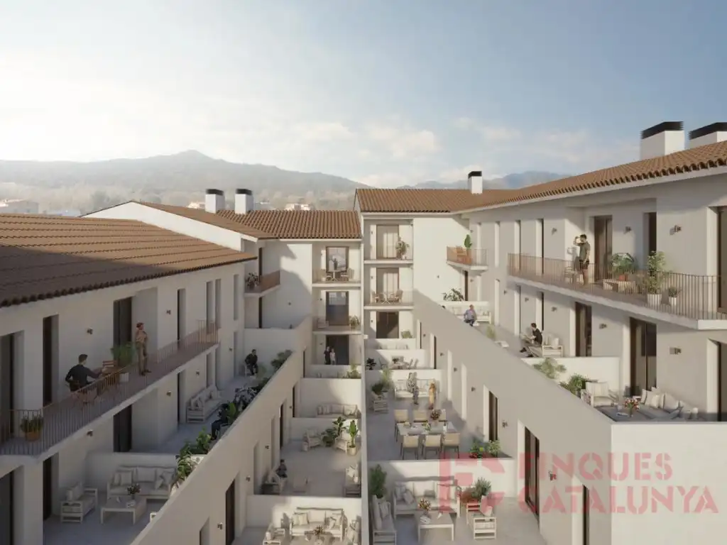 Vista exterior de Piso en venta en Sant Gregori